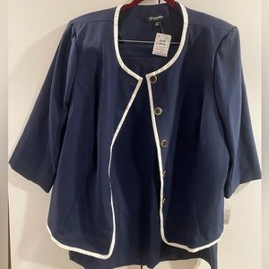 Two piece skirt suit